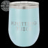 Laser Engraved Knitting Juice Wine Tumbler